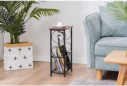 2-Tier Bedside Nightstand – Stylish Storage Solution