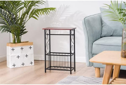 2-Tier Bedside Nightstand – Stylish Storage Solution