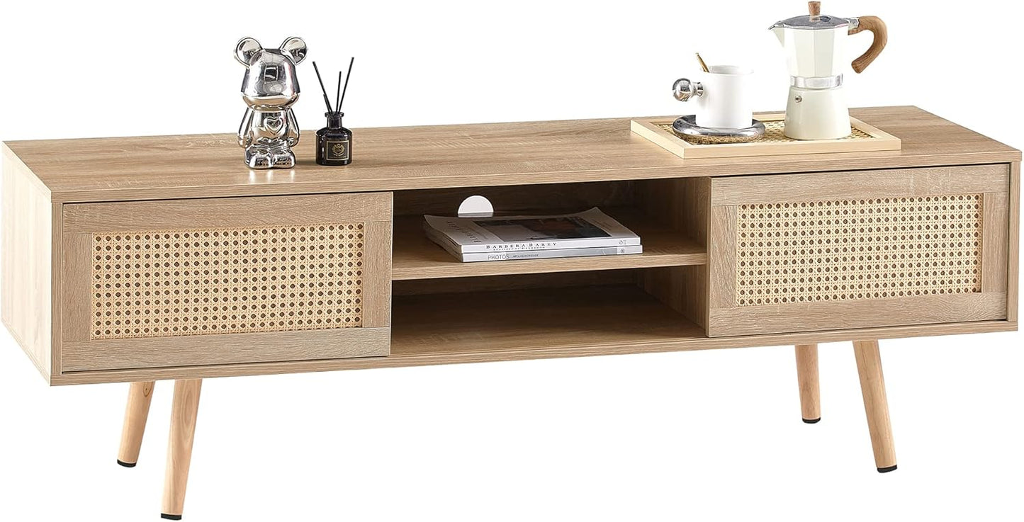 Farmhouse TV Console Table – Stylish Storage Solution