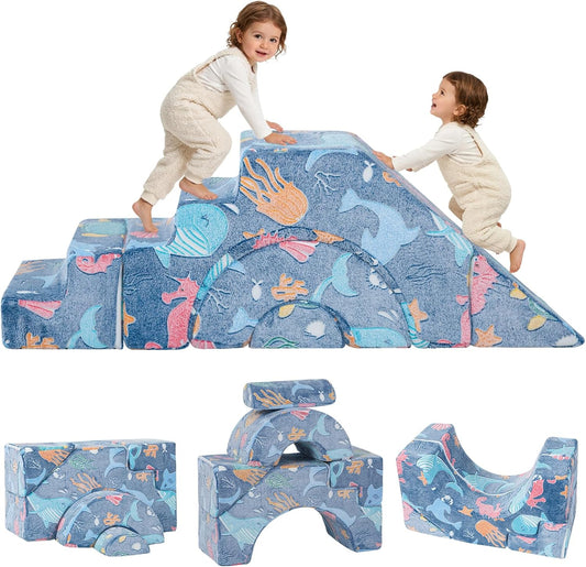 Toddler Foam Climbing Couch – Soft & Safe Play Sofa