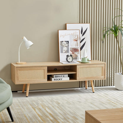 Farmhouse TV Console Table – Stylish Storage Solution