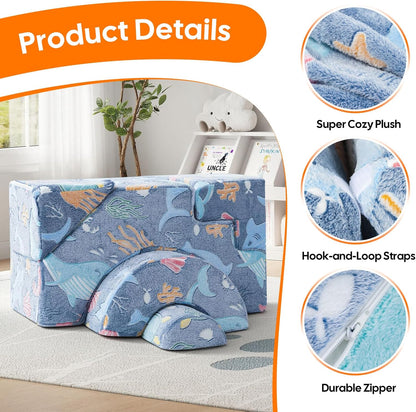Toddler Foam Climbing Couch – Soft & Safe Play Sofa
