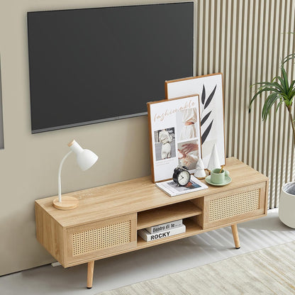 Farmhouse TV Console Table – Stylish Storage Solution